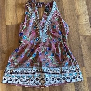 Baby doll tank top size L